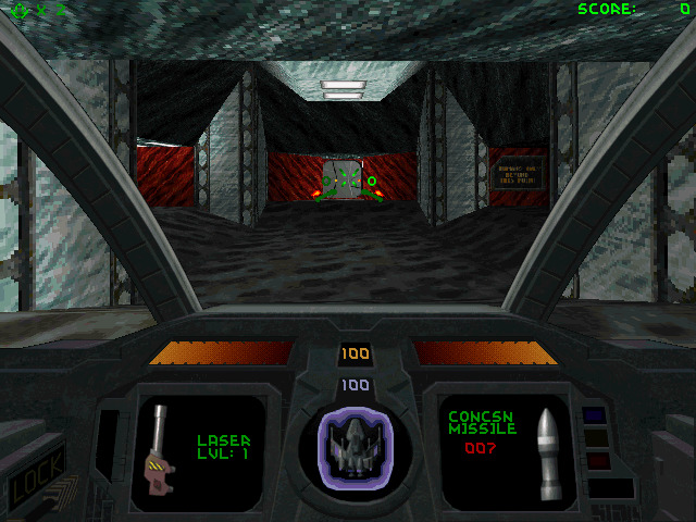 Descent 2 - фрагмент геймплея Descent 2